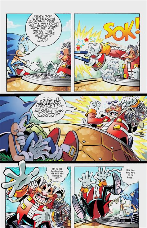 When Eggman Went Full Bananas Archie Sonic Comics Know Your Meme