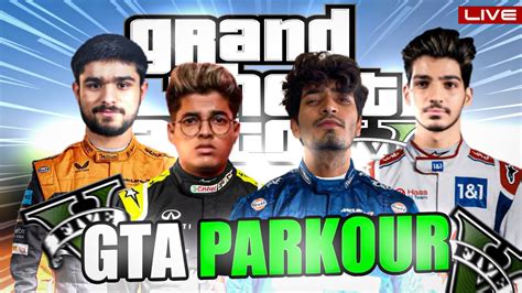 Gta Fun Parkour With Team Godlike Lolzzz Jonathan Zgod Neyoo Youtube