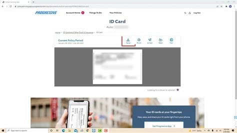 How To Get Your Progressive Auto Insurance Id Card Online Youtube