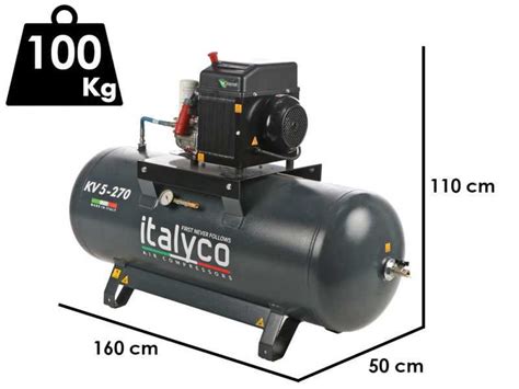 Italyco KV 5 270 Compresseur rotatif à vis en Promotion AgriEuro