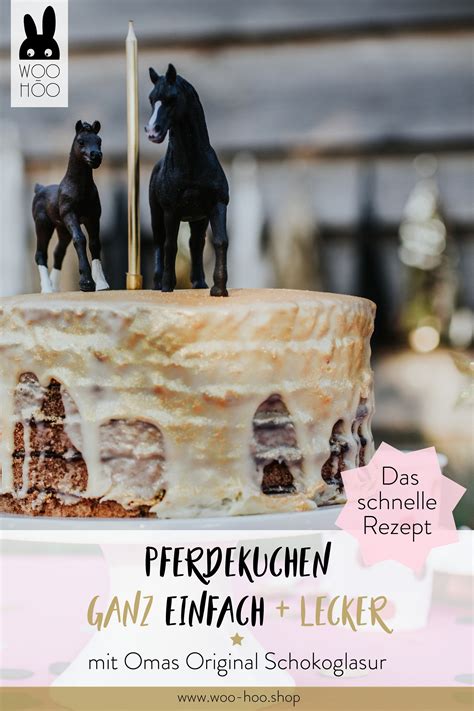 Einfaches Pferdekuchen Blitzrezept I Kindergeburtstag I Woo Hoo