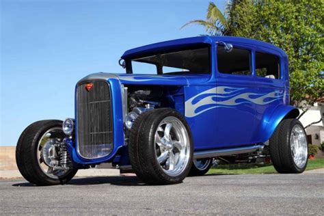 1930 Ford Model A Hot Rod Rods Custom Retro Vintage Wallpapers