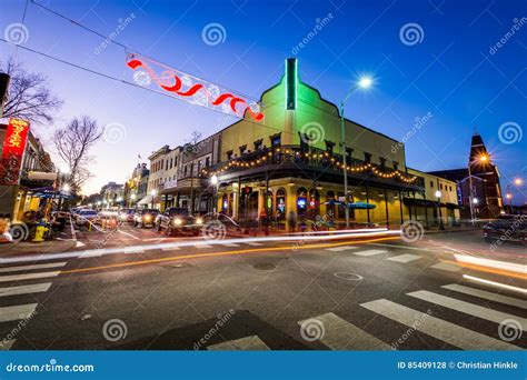 Historic Downtown Montgomery, Alabama Klein Clock Editorial Photo ...