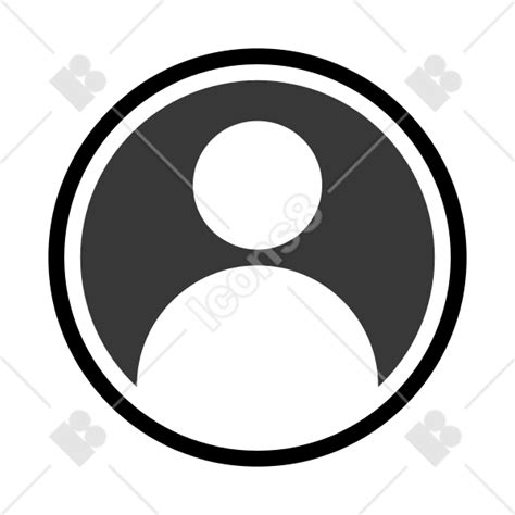 Profile Icon Png Black