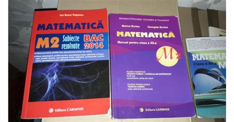 Matematica M Clasa A Xii Teoretica Tehnologica Marius Burtea