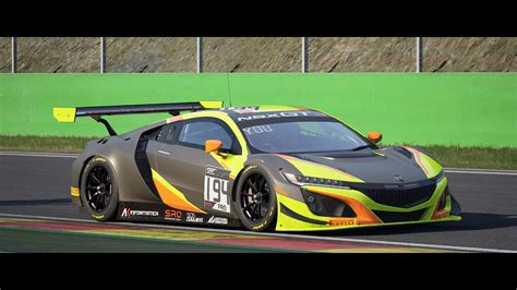 Assetto Corsa Competizione Quick Race SPA Honda NSX EVO GT3 W