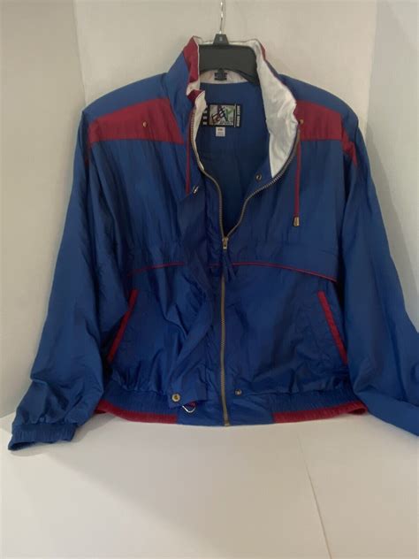 Vintage S Womens Piece Windbreaker Tracksuit Set Gem