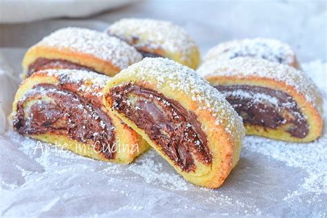 BISCOTTI ARROTOLATI Alla NUTELLA VELOCI Morbidi Con Un Trucchetto