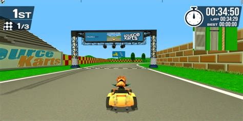 Don't Have A Wii U For Mario Kart 8? Check Out GMod Tower's Source Karts | Cinemablend