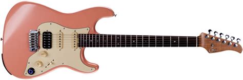 Mooer Gtrs Professional P Intelligent Guitar Flamingo Pink