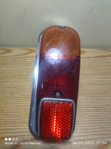 Fiat 600 D Chromed Plastic Right Rear Tail Light New Ebay