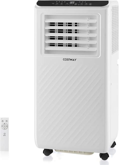 Costway Portable Air Conditioner 8000 Btu Ac Unit With Remote Control