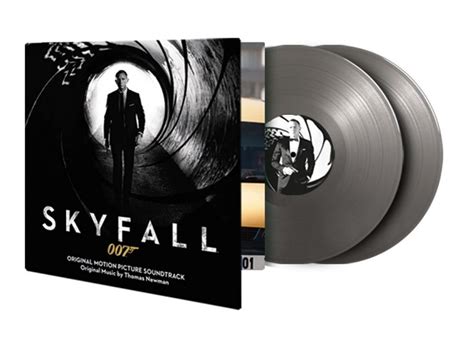 銀膠唱片thomas Newman Ost Skyfall 10th Anniversary Edition On Silver Coloured Vinyl 絕響唱片