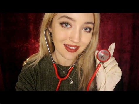 Flirty Doctor ASMR Roleplay Relaxing Check Up For Mind Tingles