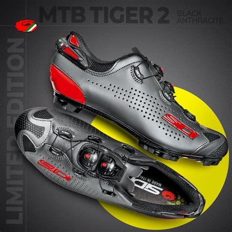 Sidi Mtb Tiger Srs Carbon Limited Edition Zwart Maat Bol