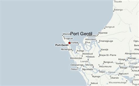 Port Gentil Gabon Map | Map Of West