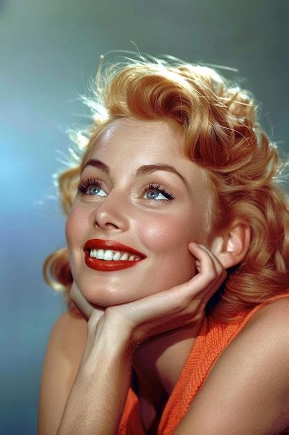 Premium Photo Nostalgic Portrait From The 1950s Capturing The Essence