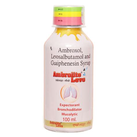 Ambrolite Levo Syrup 100 Ml Price Uses Side Effects Composition