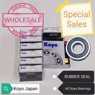 Koyo Bearings JAPAN All Size 6200 6201 6202 6203 6204 6205 6300 6301