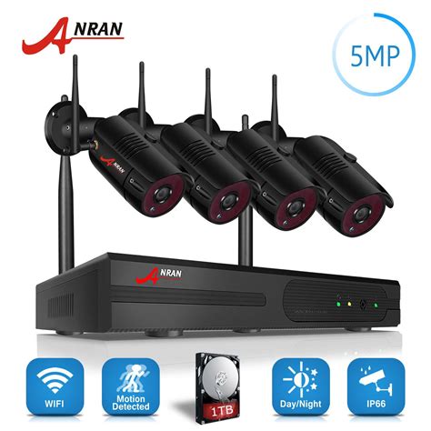 Anran Mp P Full Hd Home Wireless Security Camera System Outdoor