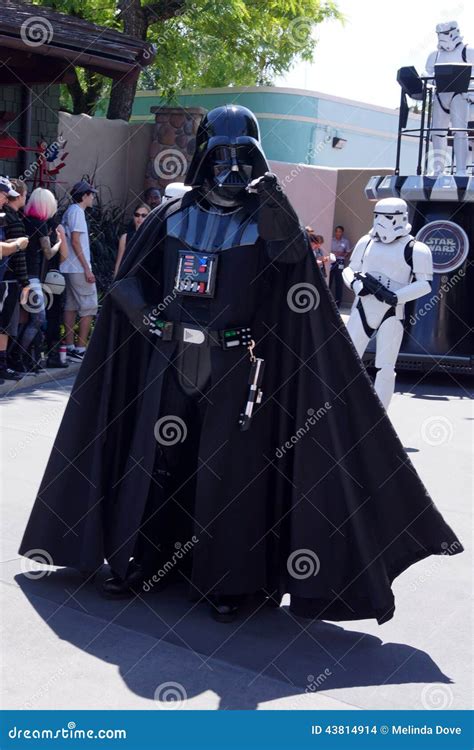 Darth Vader At Star Wars Weekends At Disney World Editorial Stock Image