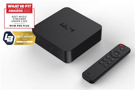 WiiM Pro Plus streaming player (BT 5.1)