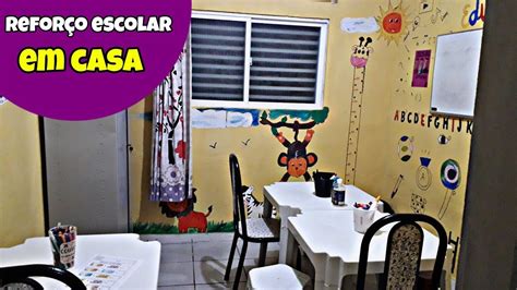 Tour Pela Minha Sala De Refor O Escolar Youtube