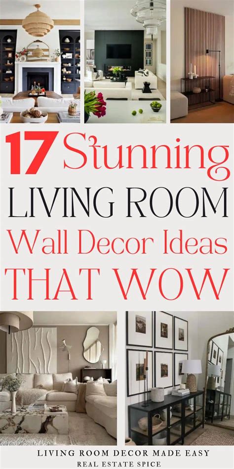 17 LIVING ROOM WALL DECOR IDEAS THAT WOW