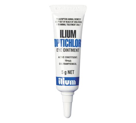 Ilium Optichlor Eye Ointment 5g Troy Animal Healthcare Australia