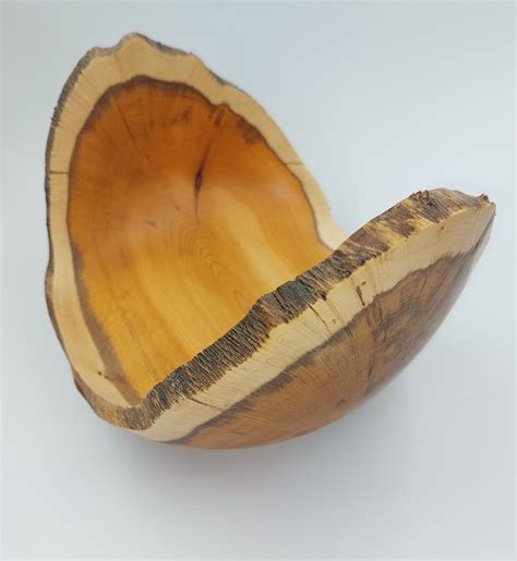 Irish Natural Edge Yew Fred O Mahony Woodturning