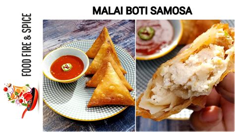 Malai Boti Samosa Ramzan Special Make And Freeze Iftaar Recipe By