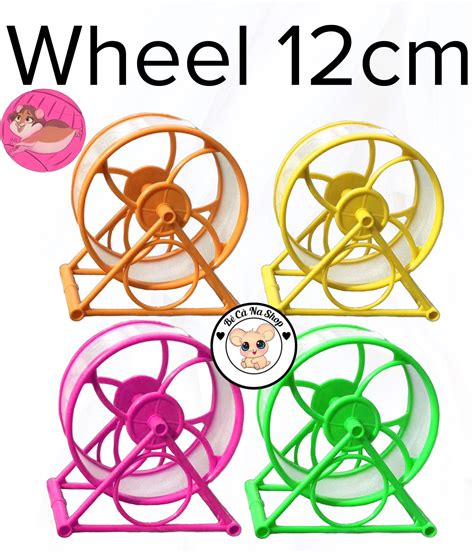 Wheel chạy cho HamsterBánh xe chạy Hamster 12cm MixASale