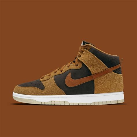 Nike Dunk High PRM Dark Russet Release In January 2021 Grailify