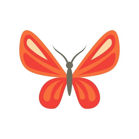 Icono De Mariposa Elegante Ilustraci N Plana Del Icono De Vector De