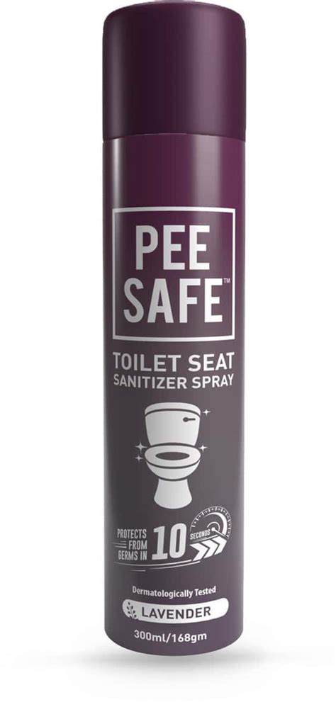 Buy Pee Safe Toilet Seat Sanitizer Spray 300 Ml Washroom Pack Mint