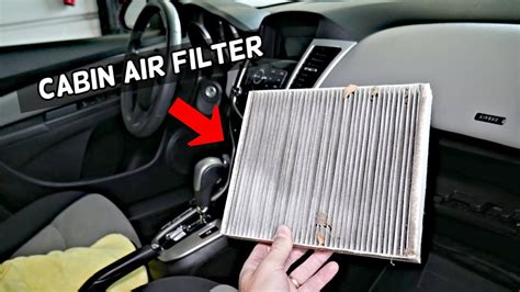 CHEVROLET CRUZE CABIN AIR FILTER REPLACEMENT LOCATION REMOVAL YouTube