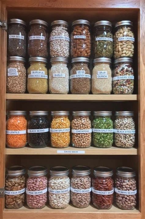 Pin By Clara Camatel On Country Living In Food Pantry Organizing