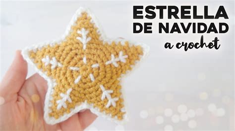 ESTRELLA A CROCHET ADORNOS DE NAVIDAD cómo tejer una estrella para el