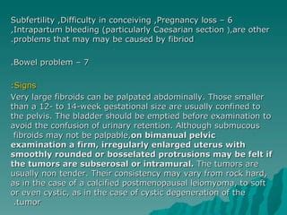 Gynaecology Benign Tumor Of The Uterus Dr Sundus PPT