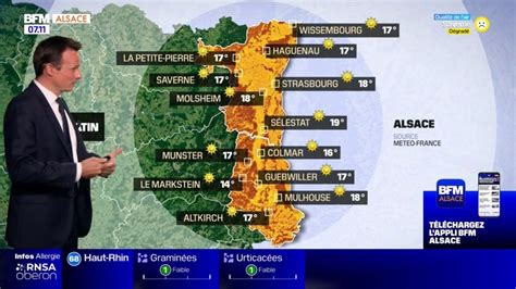 M T O Alsace Une Journ E Tr S Ensoleill E Avec Des Temp Ratures Lev Es