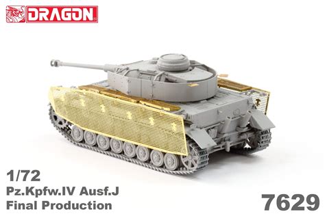 Dragon 7629 Pz Kpfw IV Ausf J Final Production 1 72 Scale Model