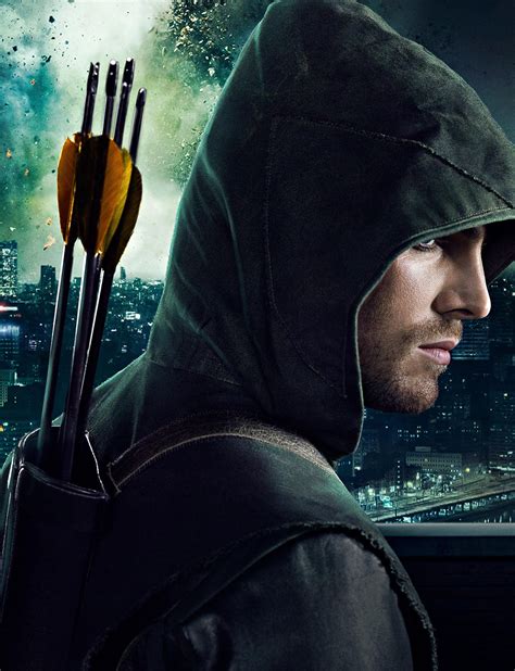 Arqueiro Verde Serie Arrow Tv Quadrinhos Arrow