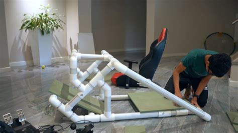 Racing Fan Made A Daytona Simulator Rig Using Pvc Pipes 49 Off