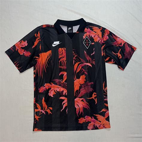 Nike Swoosh Size Small Soccer Jersey Themed Depop