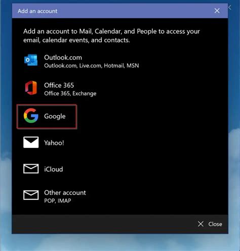 How To Add Or Remove Gmail Account To From Mail App In Windows