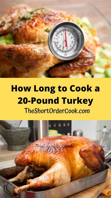 How Long To Cook A 20 Pound Turkey Roast Turkey Recipes Cooking
