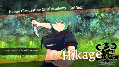 Senran Kagura Burst Renewal All Visuals Of Hikage Youtube