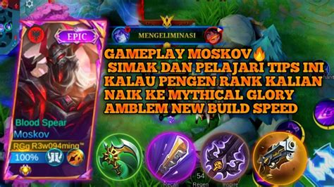 Gameplay Moskov Solo Bar Bar Rank Glory Ini Hero Meta Lepas Lagi