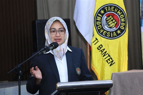 Aklamasi Airin Rachmi Diany Kembali Pimpin Taekwondo Banten