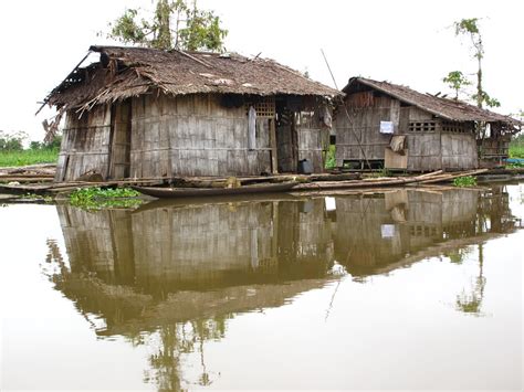 Manobo Floating Houses Lake Mihaba Agusan Marsh Wildlife Flickr